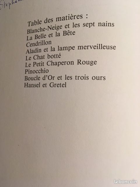 Livre Mes neuf contes préférés (image 3)