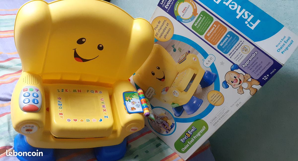Chaise éveil progressif Fisher Price (image 1)