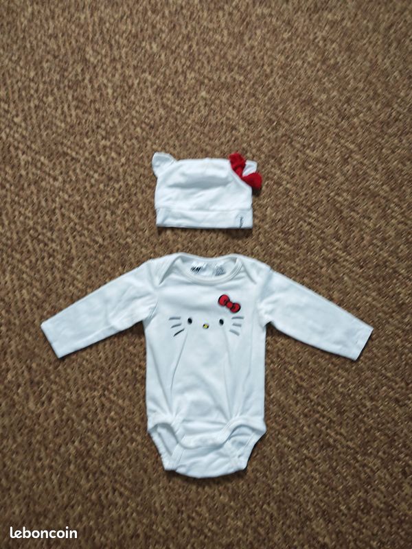 Ensemble Body Pour Bébé Fille H&M - Occasion En Très Bon état