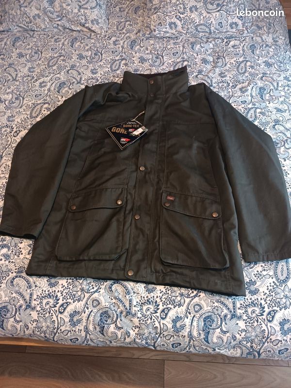Veste De Chasse Le Chameau Modèle Forêt – Taille S, Vert Bronze (Kotkor)
