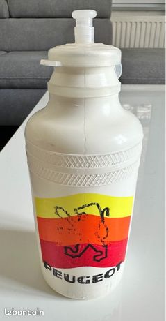 Bidon Vintage Peugeot TA Specialités 500ml – Années 70, Collection Vélo Ancien