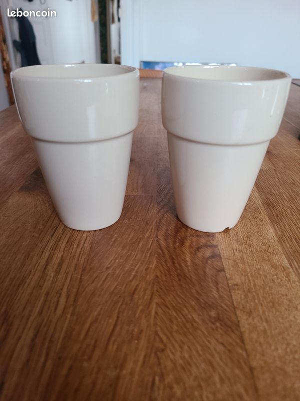 Lot de 2 mugs ikea (image 1)
