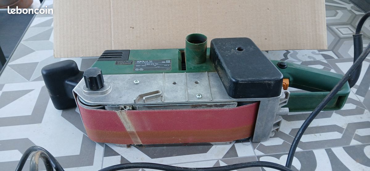 Ponceuse à bande BOSCH PBS 75 E "electronic" (image 3)