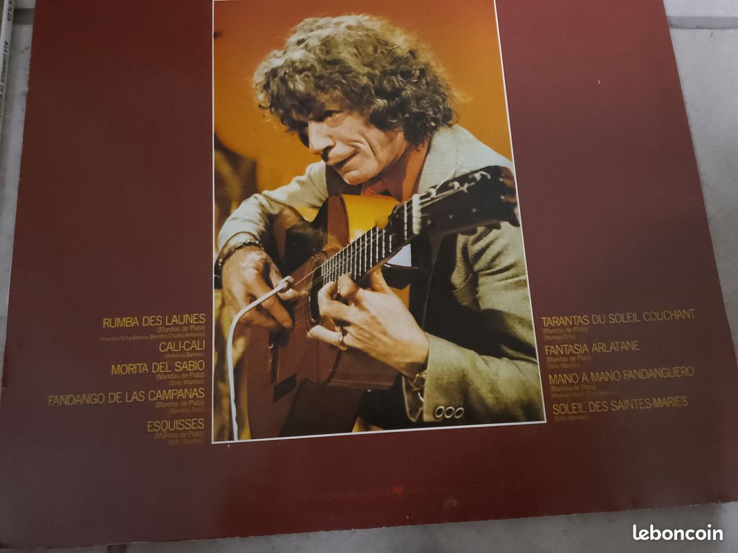 Lot 2 vinyles 33 tours MANITAS DE PLATA (image 4)