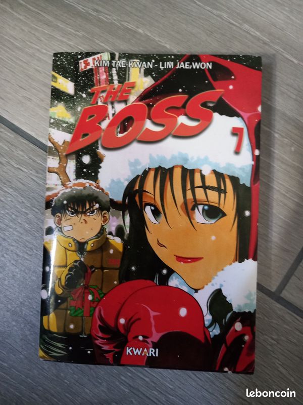 Manga the boss tome 8 excellent état (image 1)
