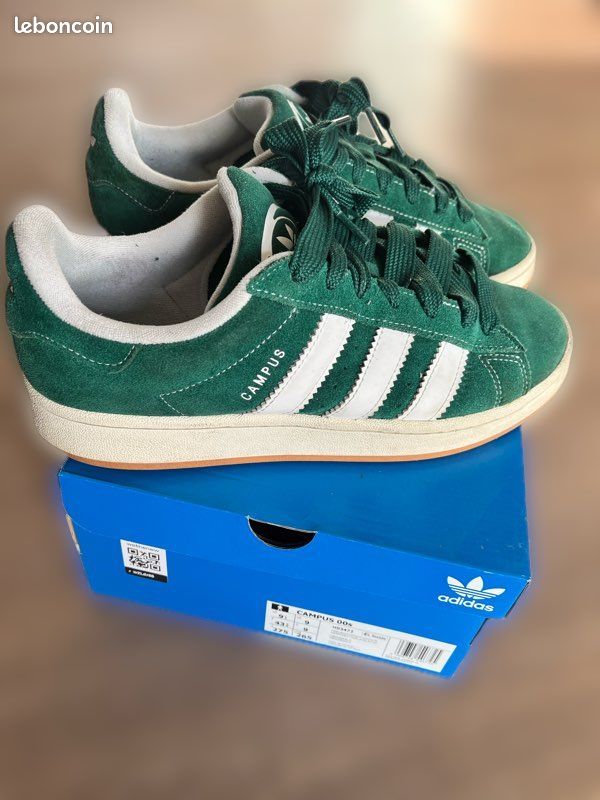 adidas gazelle silver green womens adidas Campus 00s Black White Gum (GS) main image 0