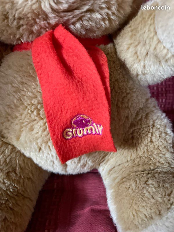 Peluche ours grumly (image 3)