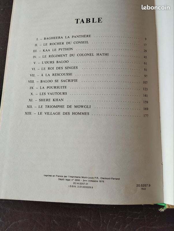 Le livre de la jungle 1976 (image 7)