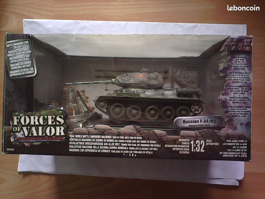 Forces of valor.russian T-34/85 eastern front .east prussia 1945.1.32 (image 1)