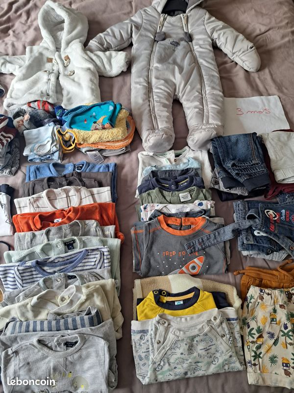 Vêtements bébé garçon 3 mois (image 3)
