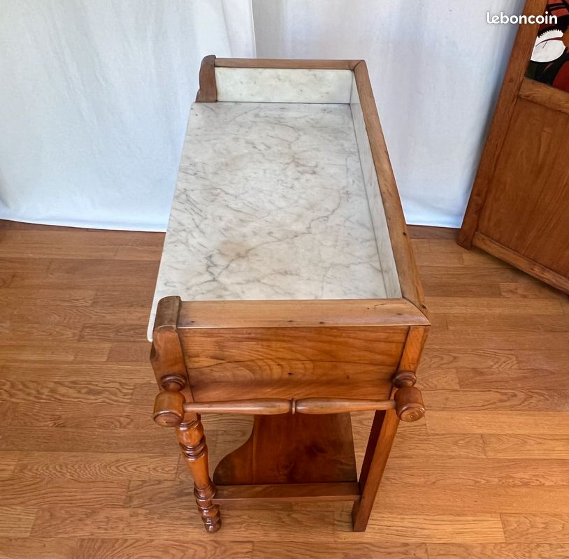 Coiffeuse/ Table de toilette ancienne, Louis Philippe (image 13)