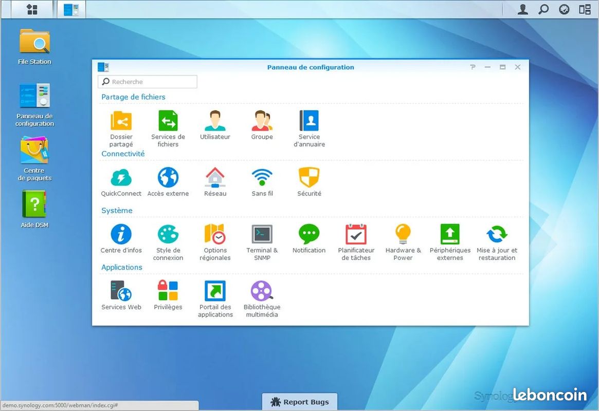 Nas Synology DS213j stockage reseau Accessoires informatique