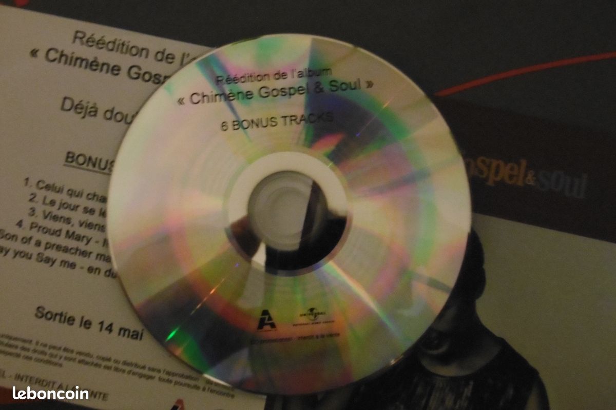 Chimène Badi cd PROMO : gospel et saoul... (image 3)