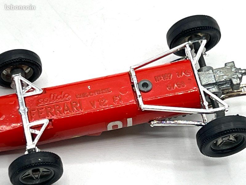 Modèle Réduction Solido 1/43 Ferrari F1 - Série 100 - Occasion Bon État