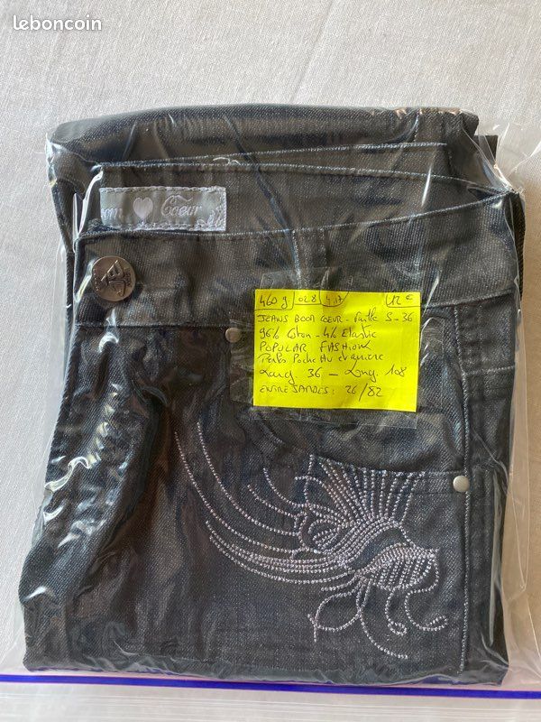 Jean- Boom Coeur- Taille S / 36 (image 10)