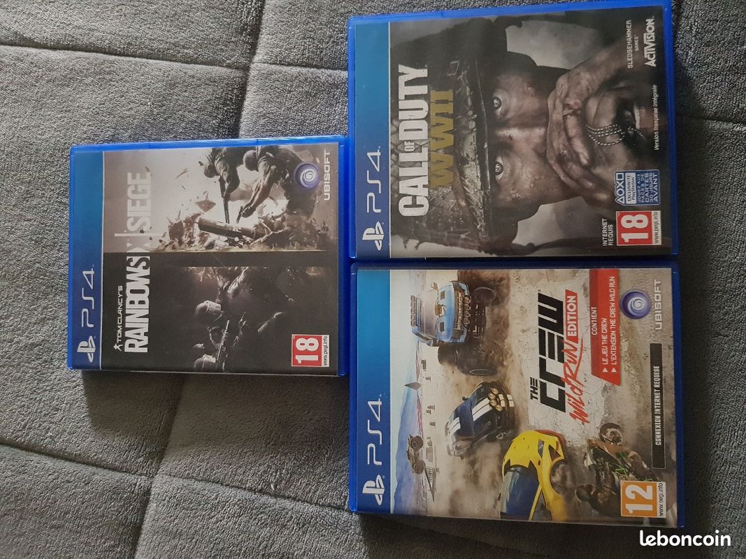 RAINBOWSIX, CALLOFDUTY WWII ET THE CREWwilotrun edition (image 1)