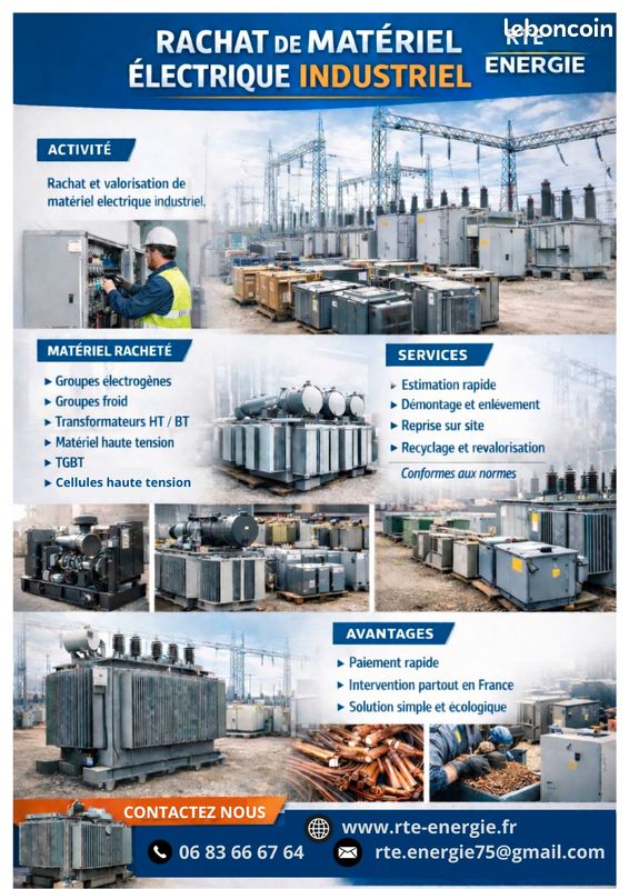 Rachat et revalorisation de machine industriel d'ocassion (image 1)