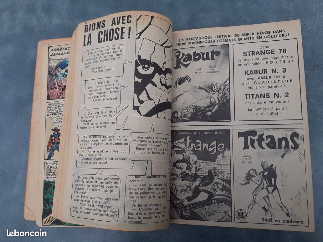 RARE SPÉCIAL STRANGE ALBUM N° 2 numéros 4 5 et 6 EO 1976 (image 11)