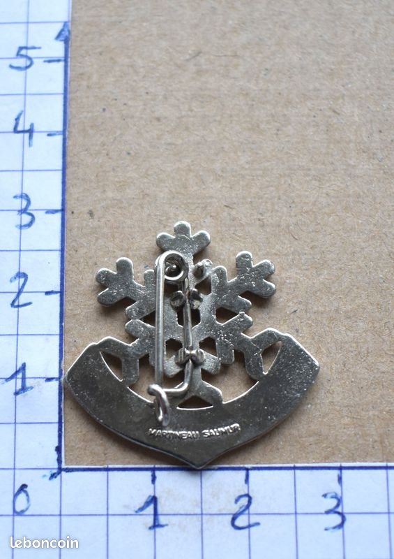 INSIGNE BROCHE MÉDAILLE de ski ESF "ETOILE DE BRONZE " / nouvelle