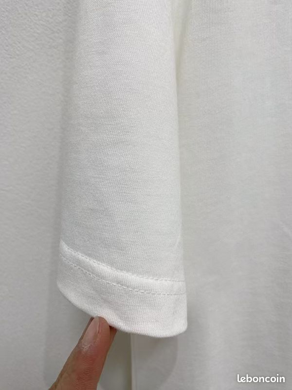 T-shirt à manches courtes imprimé de lettres colorées de style minimaliste (image 8)