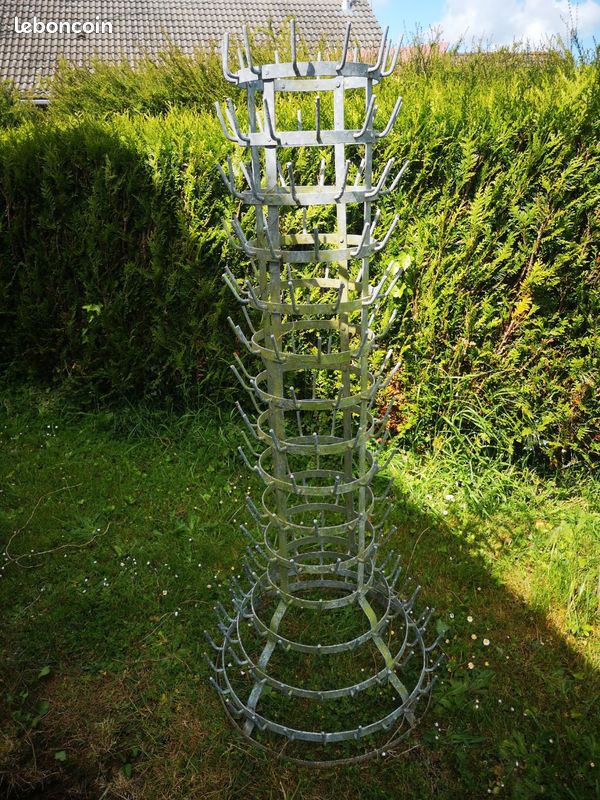 Sèche bouteille galvanisé (image 1)