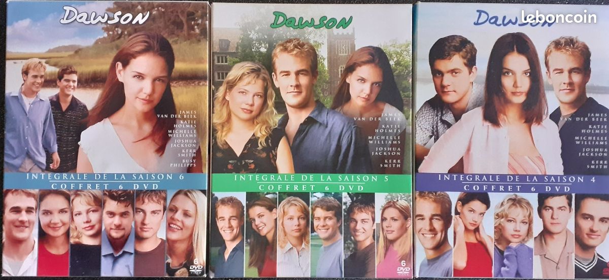 Coffrets DVD Dawson saison 4, 5 et 6 (image 1)
