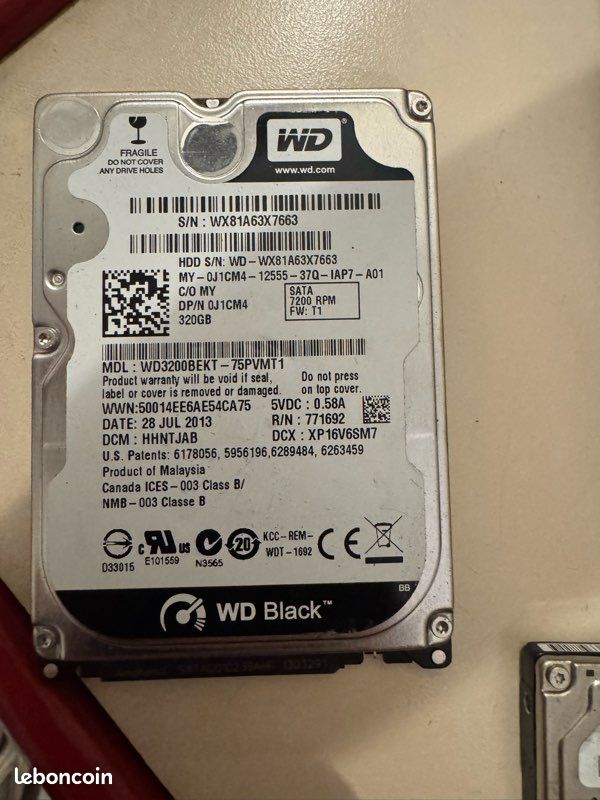 Lot Revendeur Informatique 55 Disques Durs SATA 3,5 Pouces