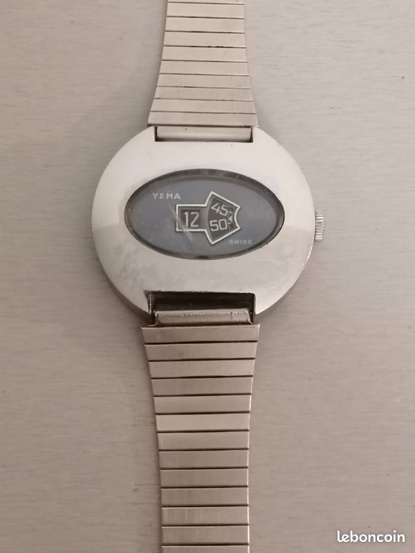 Montre Mécanique De Poche Vintage YEMA - Modèle Référence 69552