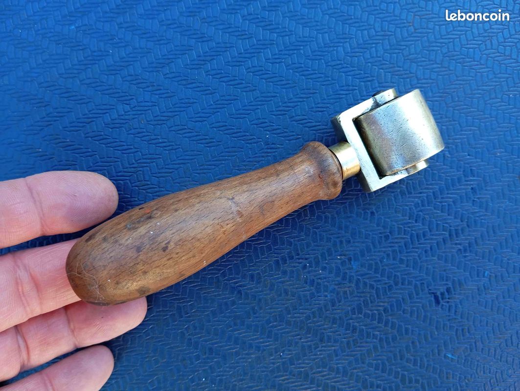 Outil Cordonnier Vintage C.S Osborne #5 - Estampe Pour Travail Du Cuir, Fabrication US