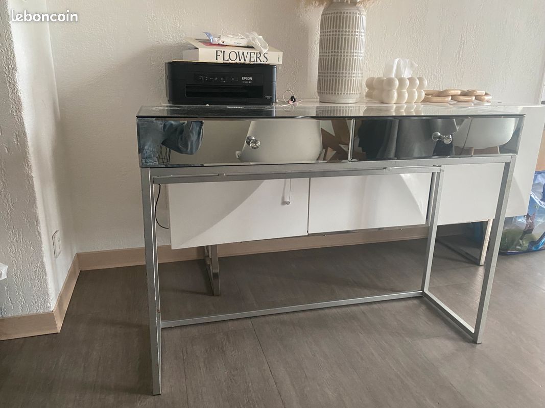 Console + lot de 2 table basse (image 1)