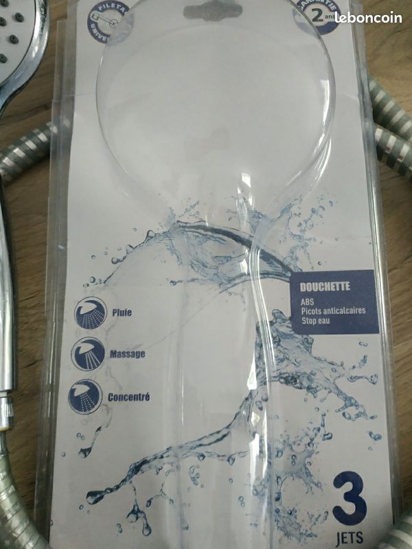 Pommeau de douche et flexible (image 3)