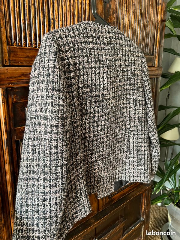 Veste courte tweed... Neuve. Taille 40 (image 5)