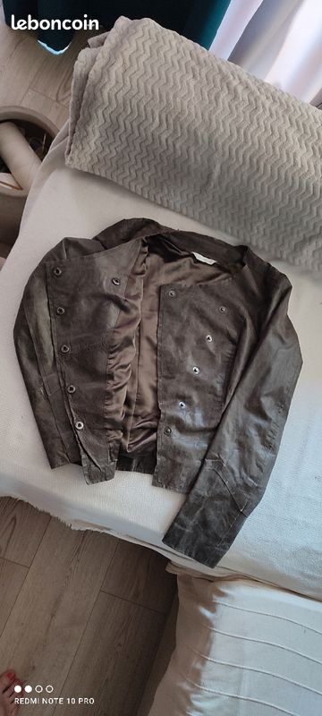 Veste cuir femme Promod Taille 34 (image 3)
