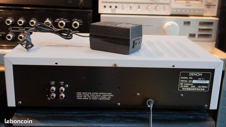Lecteur Cassette Vintage Denon DDR-M7 – à Vérifier (pièces Détachées)