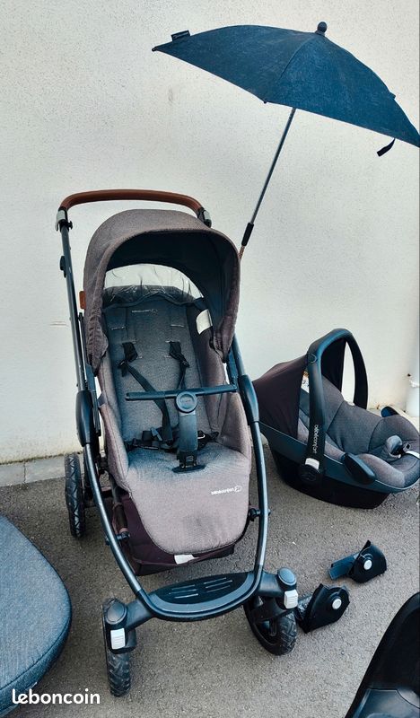 Pack poucette trio Bébé Confort + 2 bases isofix (image 3)