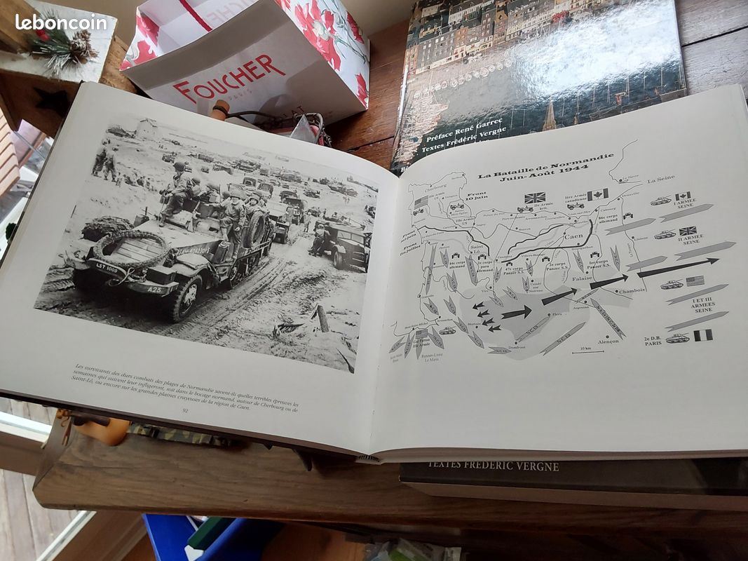 Normandie 44 coffret deux beaux livres du Cinquantenaire 1994 (image 5)