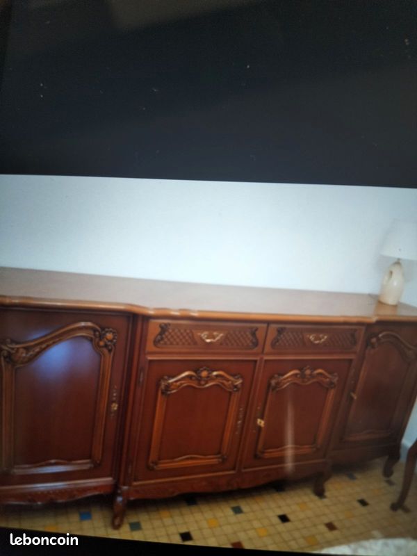 Table et buffet merisier (image 1)