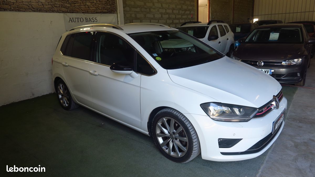 VOLKSWAGEN Golf VII Sportsvan 1.6 TDI 16V BMT DSG7 110 cv 12 Mois De Garantie (image 2)