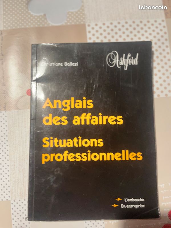 Livre anglais des affaires ballasi ashford (image 1)