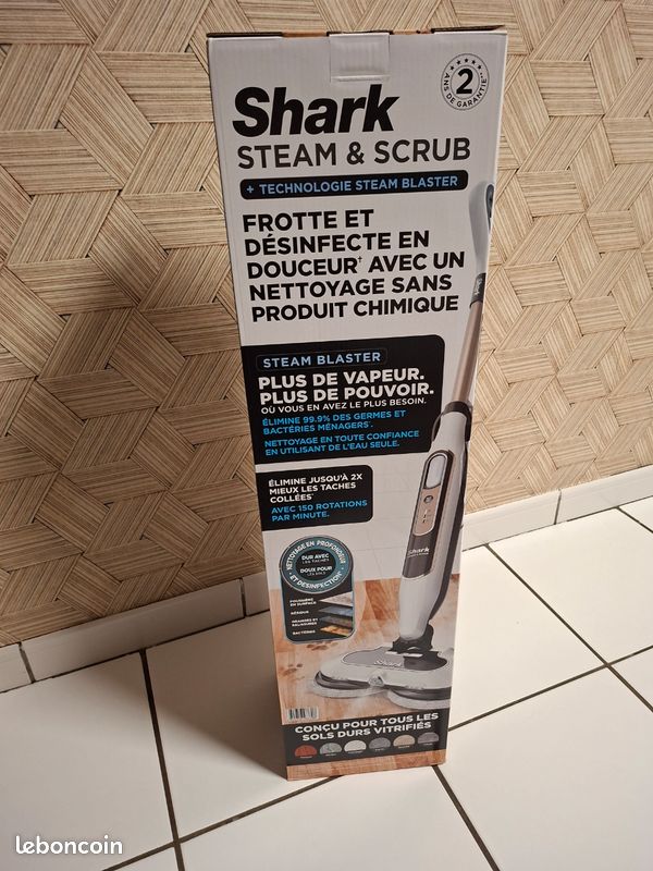 Shark nettoyeur vapeur rotatif steam et scrub (image 2)