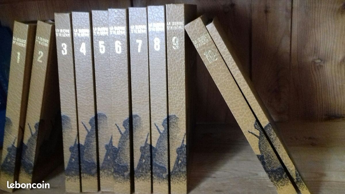 La guerre d Algérie 10 livres +index général (image 1)