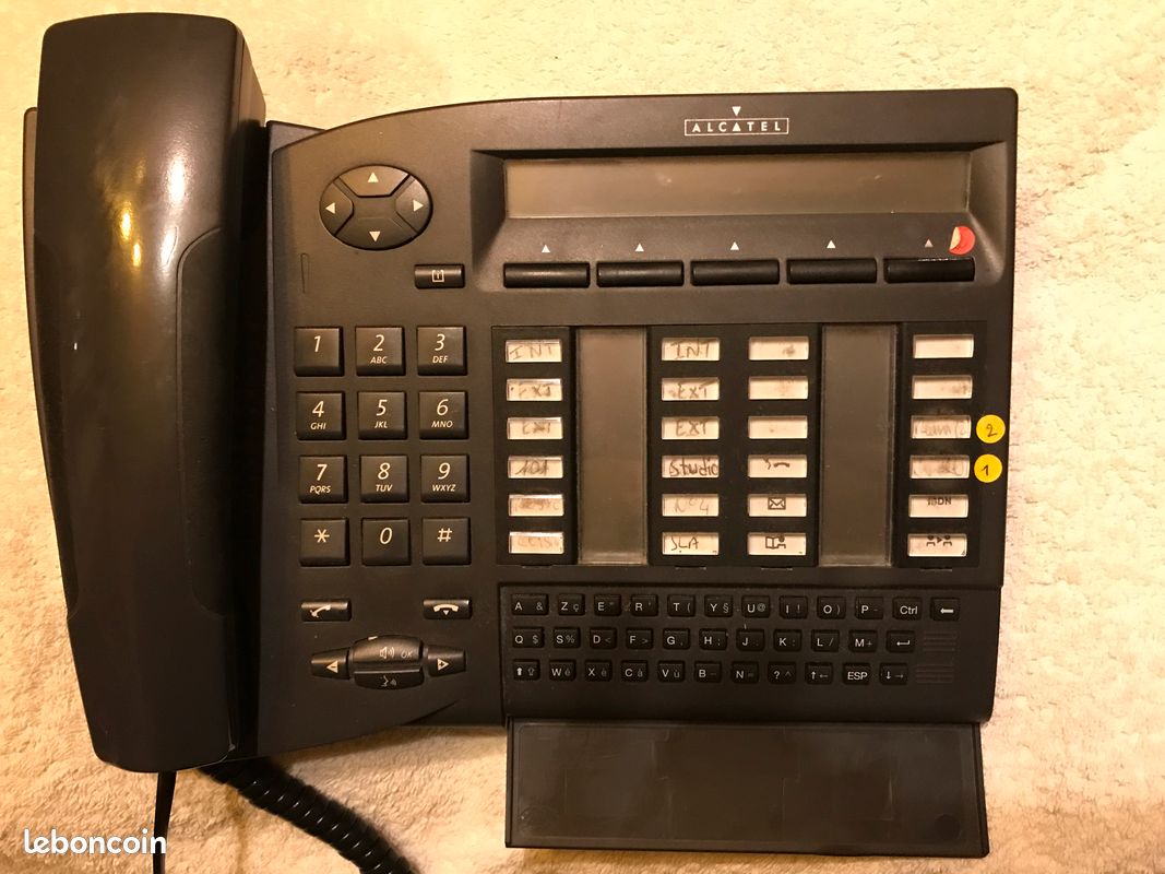 Lot De 2 Téléphones Alcatel Poste 4035 (Advanced) - Occasion Fonctionnel
