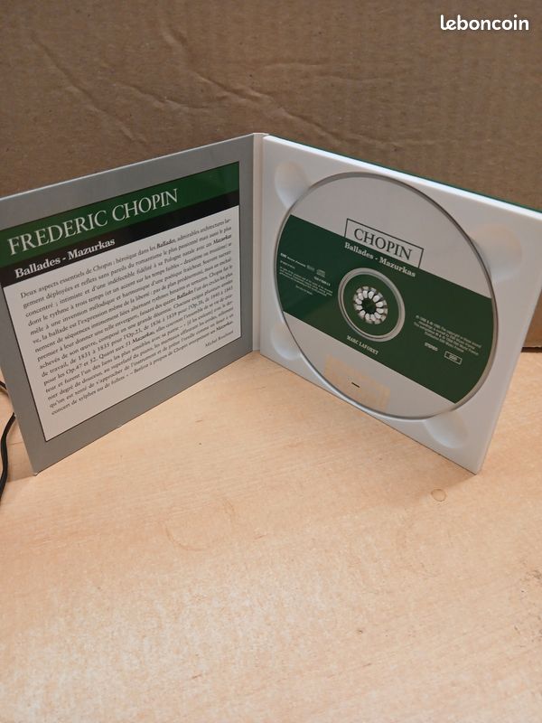 Cd Chopin - Ballades - Mazurkas (image 3)