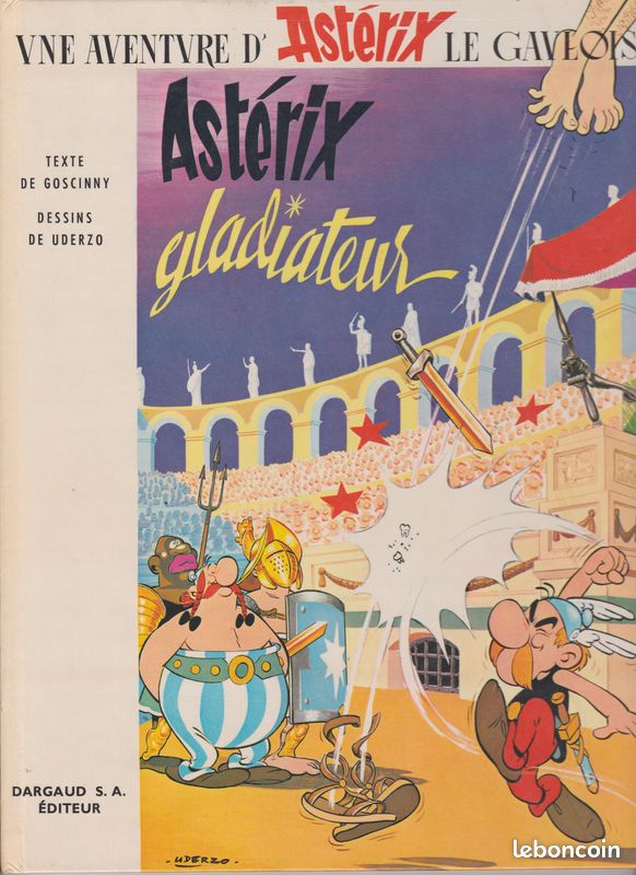 Asterix - gladiateur - eo - 1964 (image 1)