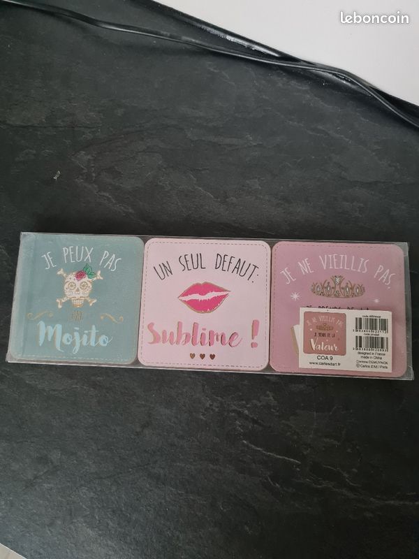 Dessous de verre girly (image 1)