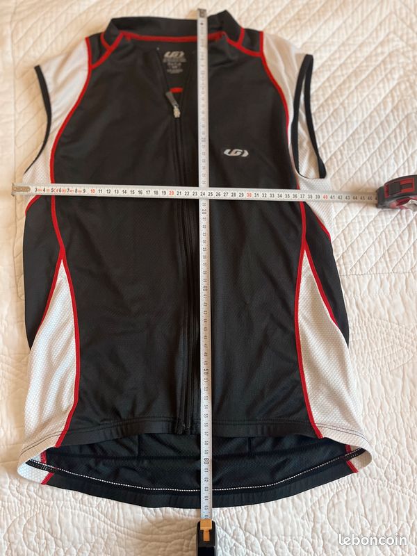 Maillot Cycliste Louis Garneau Homme XL - Motion Canada - Manches Courtes
