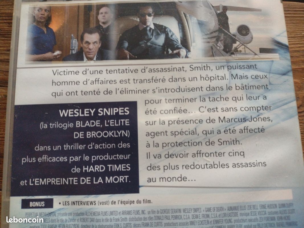 DVD game of death Wesley snipes (image 3)