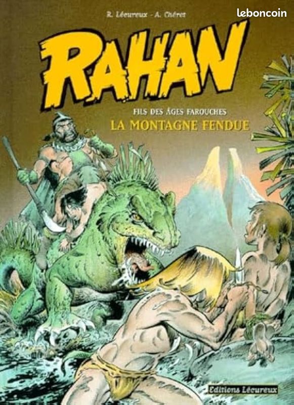 RAHAN tome 2 - la montagne fendue (image 1)