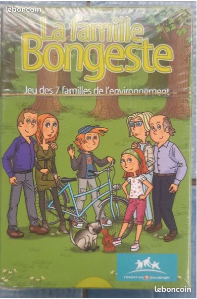 Jeu de 7 familles "bongeste" (image 1)