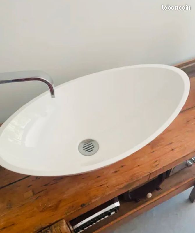 Meuble de salle de bain avec vasque (image 4)